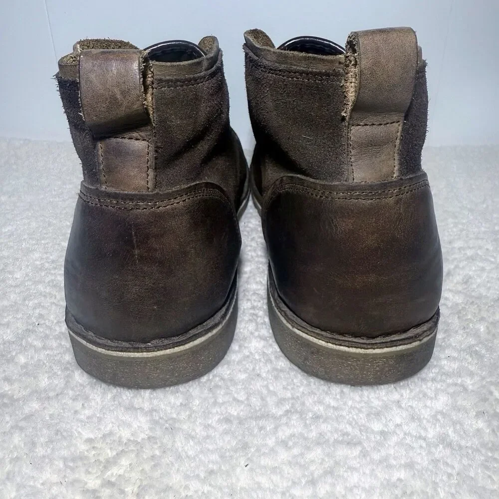 Marc New York By Andrew Marc Stanton Mens Sz 12 M Brown Suede Casual ChukkaBoots